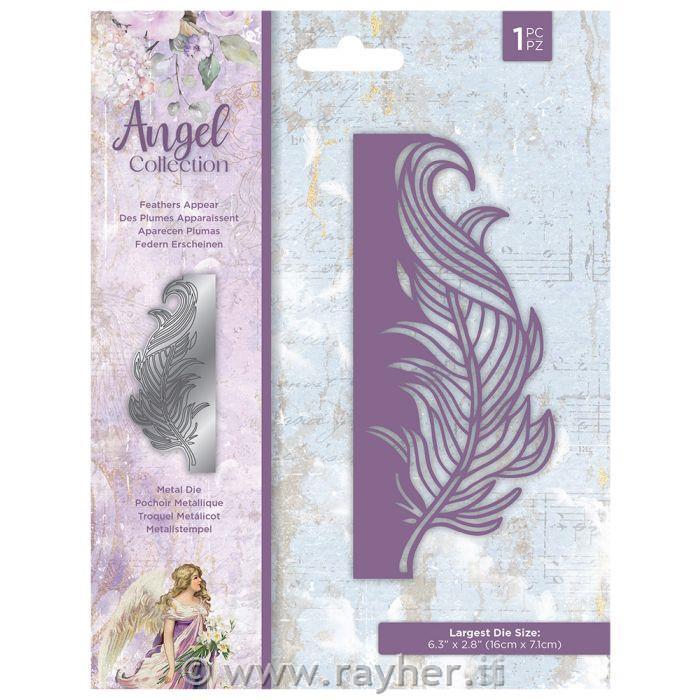 Rezalna šablona Feathers Appear