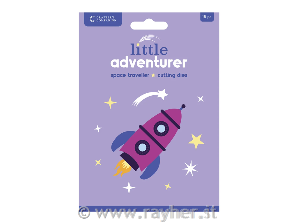 Metal Die Set - Space Traveller, 17 set