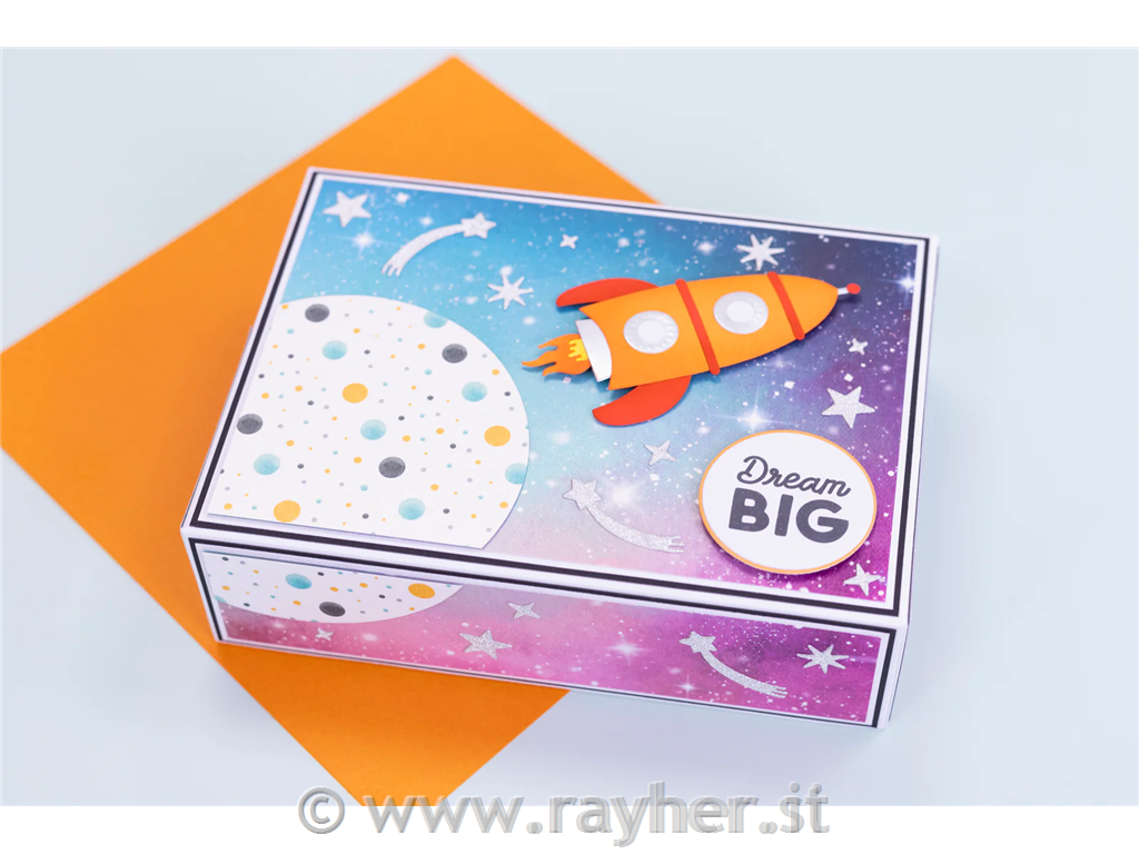 Metal Die Set - Space Traveller, 17 set