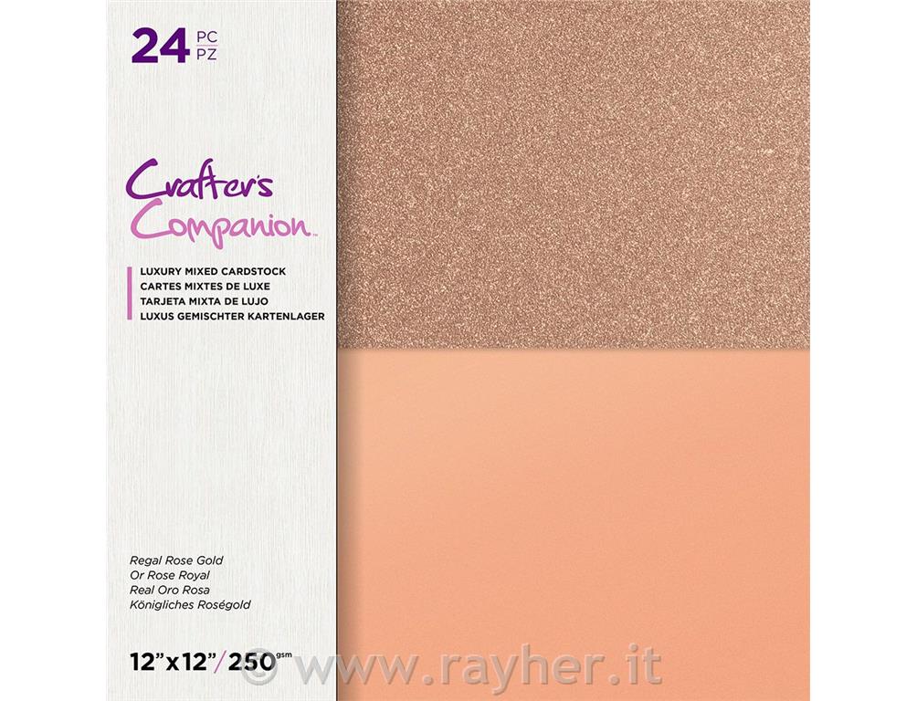 Set papirjev 30x30, Luxury - Regal Rose Gold