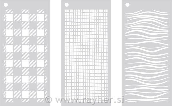 Gemini 3D Embossing Folder & Stencil - O