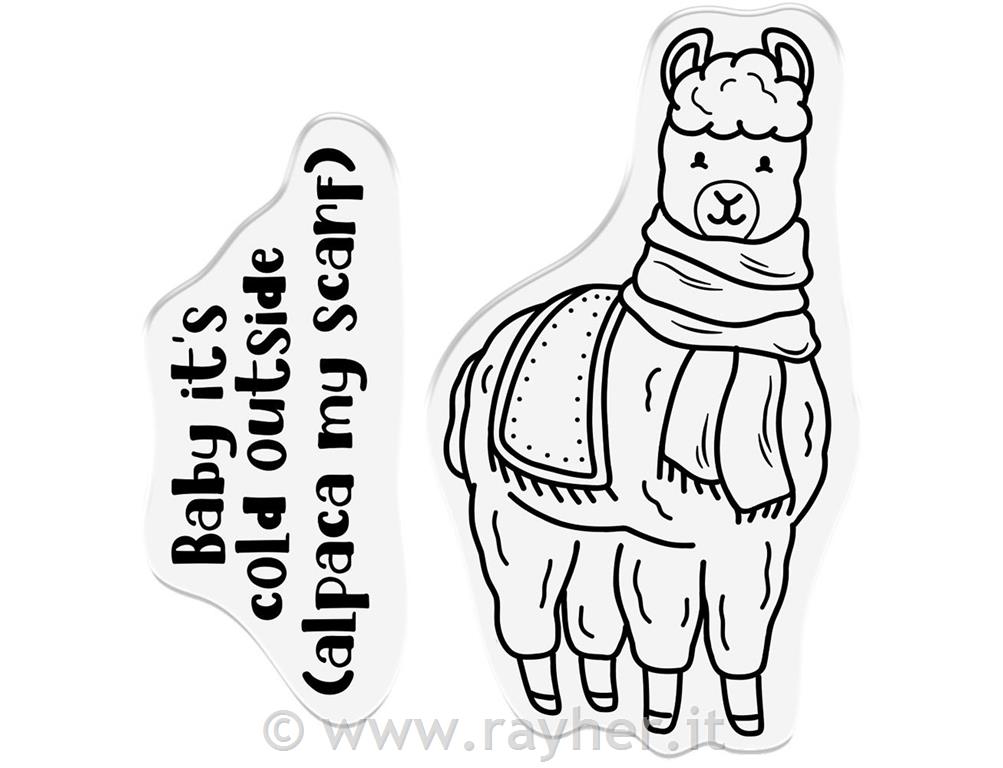 Štampiljke - Alpaca my Scarf