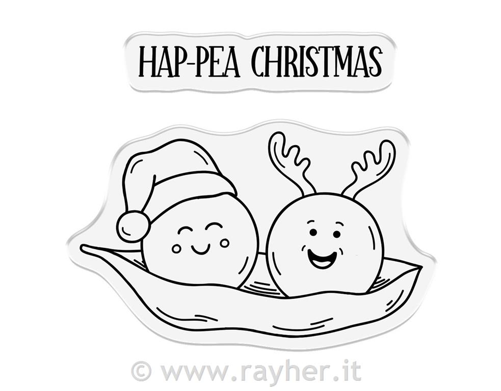 CC - Photopolymer Stamp - Hap-peaChristmas
