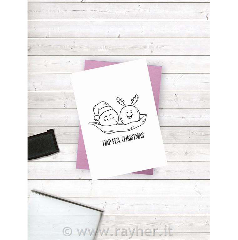 CC - Photopolymer Stamp - Hap-peaChristmas