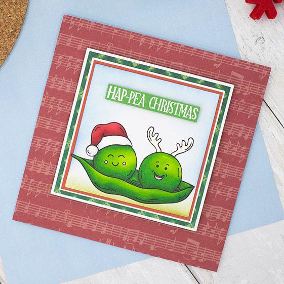 CC - Photopolymer Stamp - Hap-peaChristmas