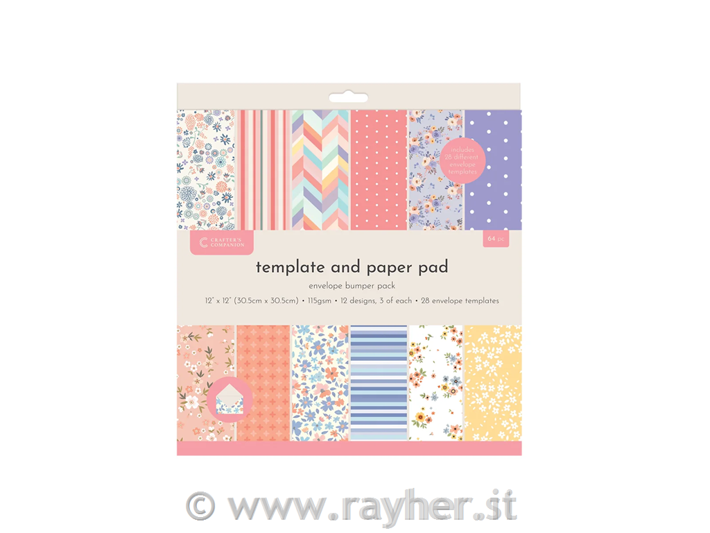 Modelli di buste e set di carta