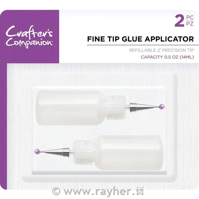 Fine tip glue aplicator 2pc