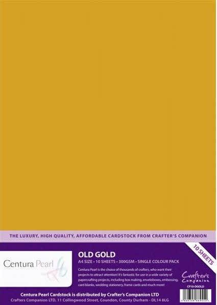 CARTONCINO PERLATO ORO A4,300gsm,SET10