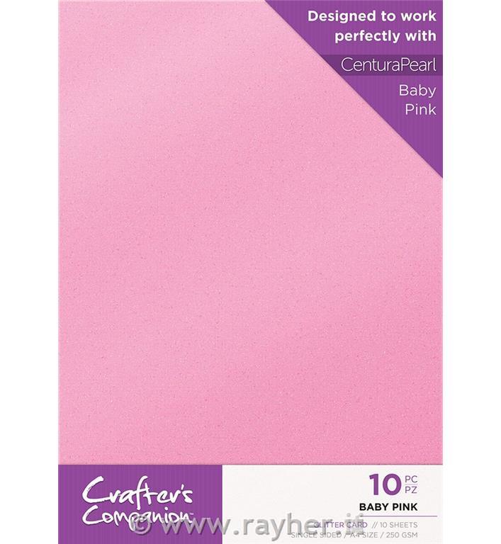 KARTON BLEŠČICE ROZA A4,250gsm,SET10