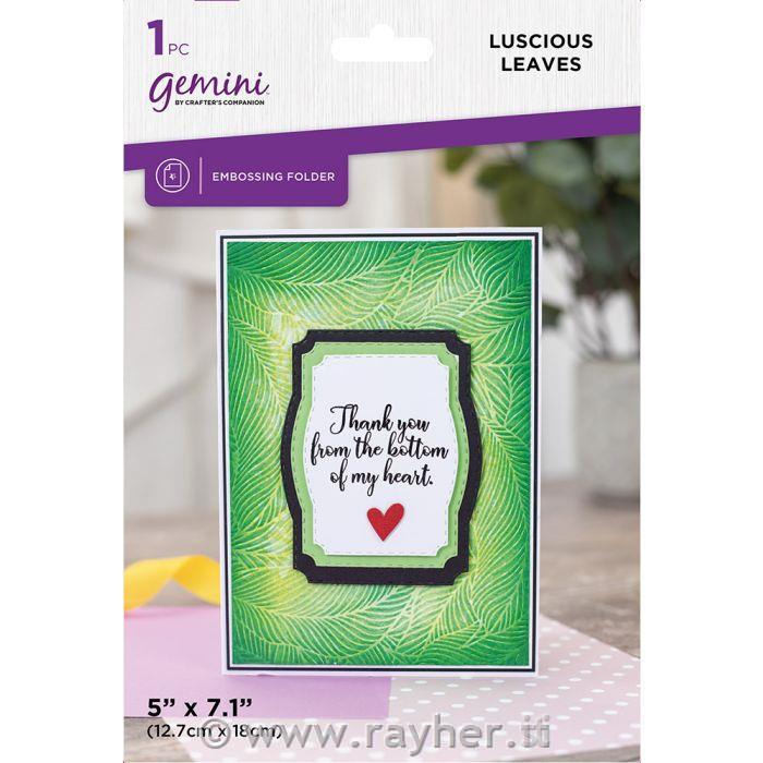 Gemini 3D Embossing Folder & Stencil
