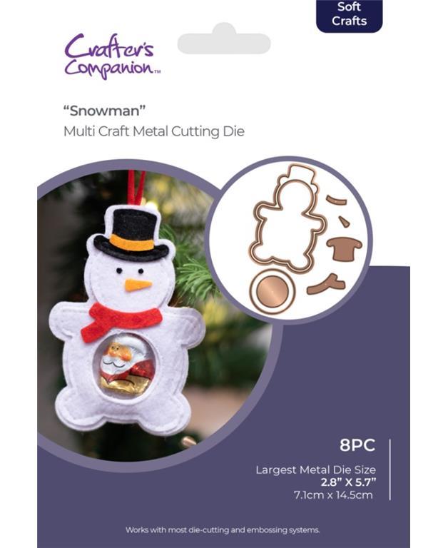 Rezalna šablona Snowman