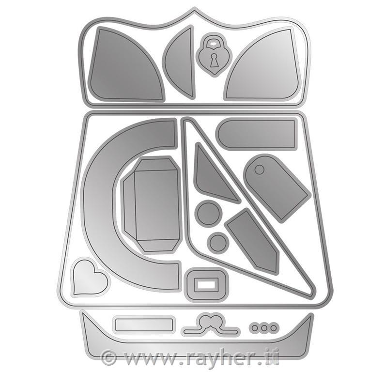 Rezalne šablone Gemini - Classy and Fabulous