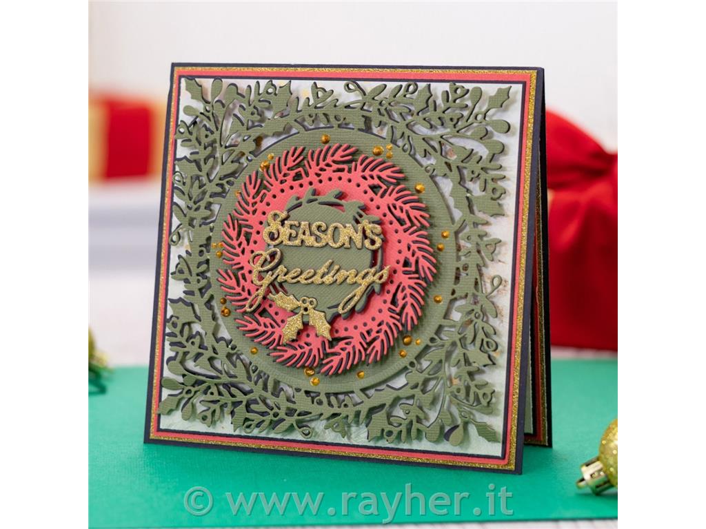 Gemini - Metal Die - Elements -Festive Foliage