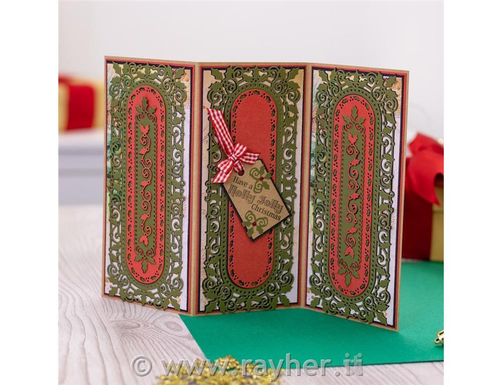 Gemini - Metal Die - Elements -Holly and Berries