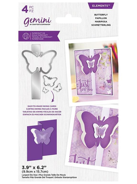 Fustella Swing Card - Butterfly