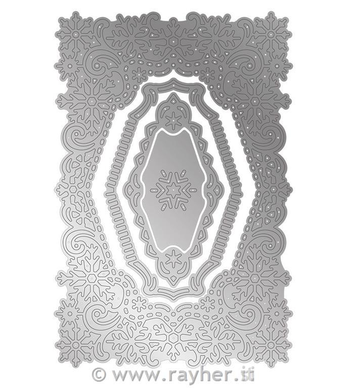 Gemini - Metal Die - Elements -Sparkling Snowflakes