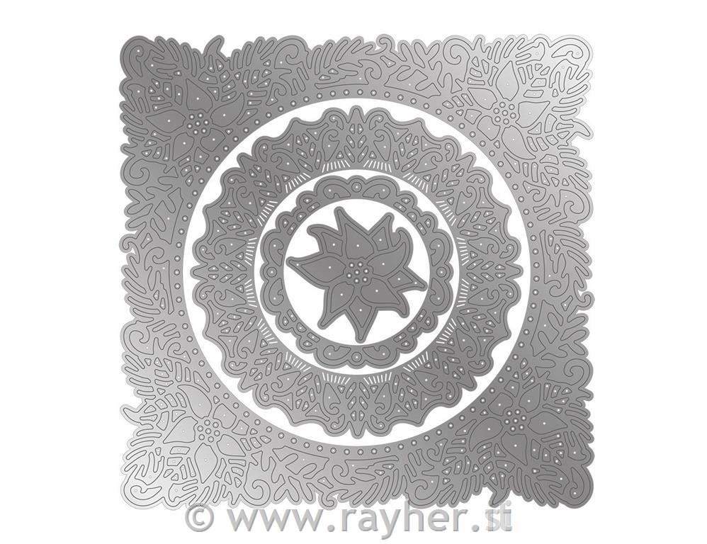 Rezalne šablone Gemini - Yuletide Blooms