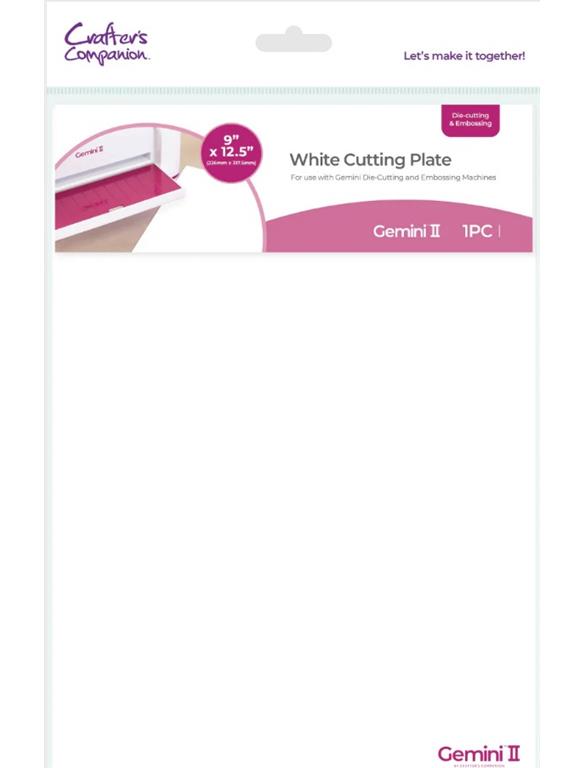 Gemini White Cutting Plate A4