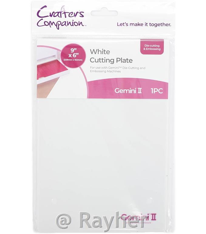 Gemini White Cutting Plate A5