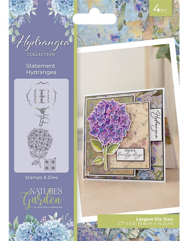 Rezalne šablone & Štampiljke Statement Hydrangea