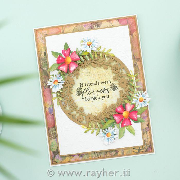 Fustelle Wildflower Wreath