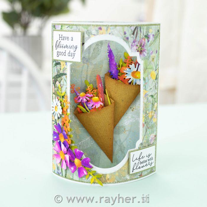 Die and Stencil Set - Mailbox FlowersNature's Garden Wildflower