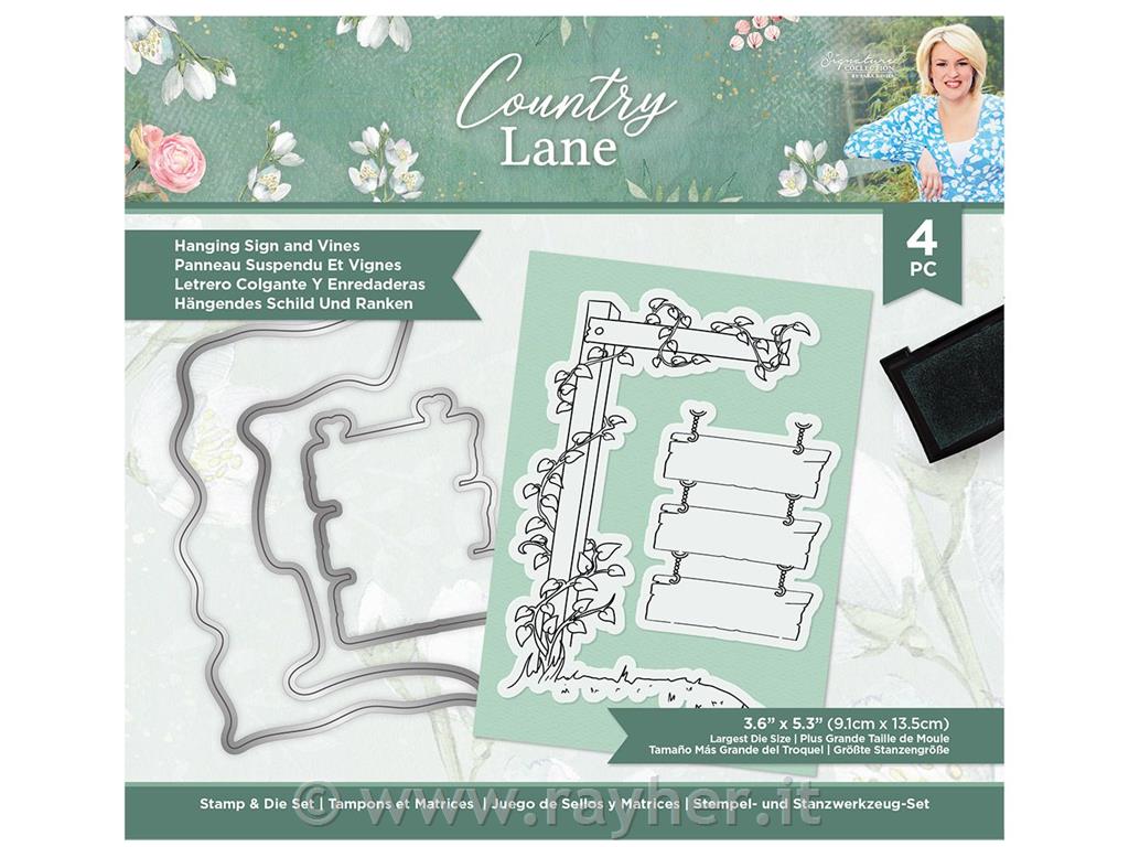 Fustelle/Timbri Hanging Sign, Vines