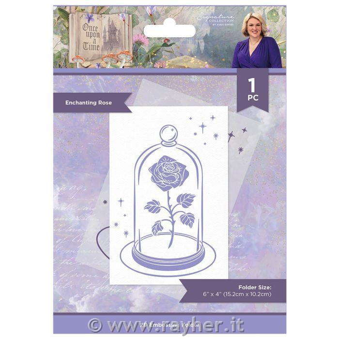 Cartella embossing Enchanting Rose