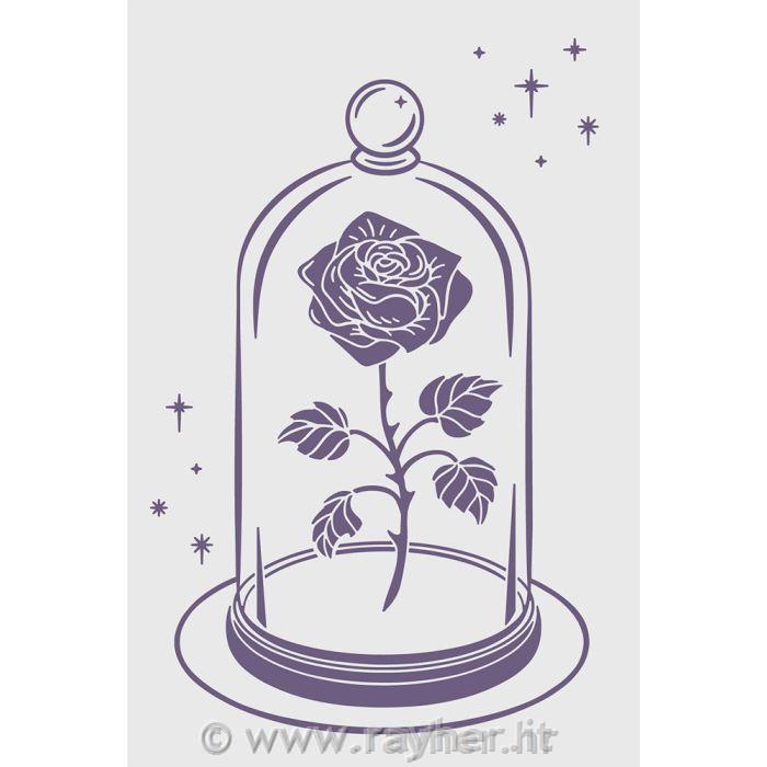 Cartella embossing Enchanting Rose