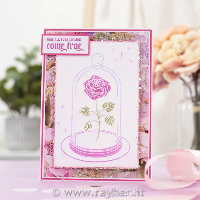 Cartella embossing Enchanting Rose