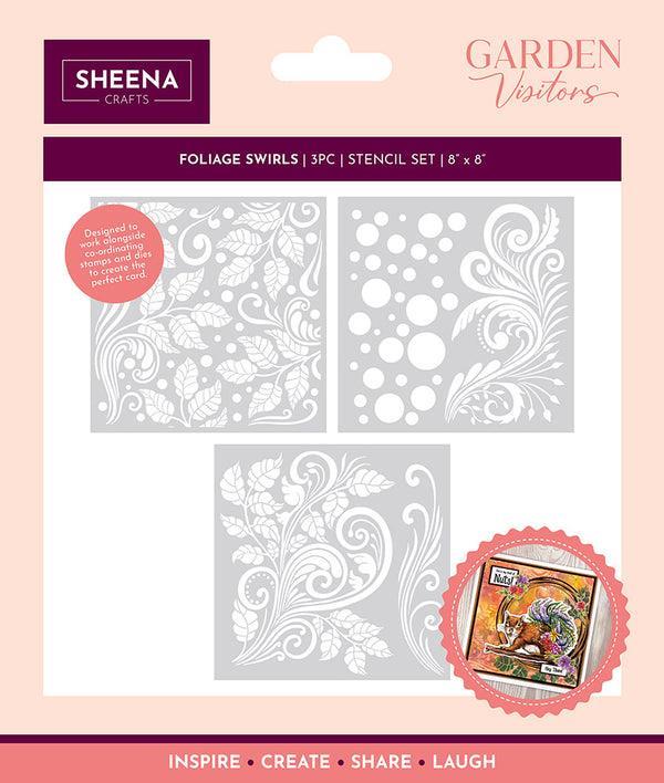Gemini 3D Embossing Folder & Stencil - O