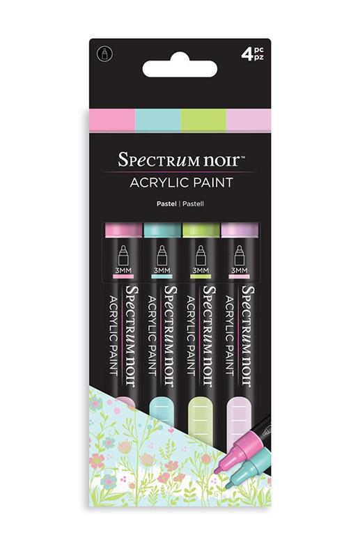 Spectrum Noir Acrylic Paint Marker (4PC)