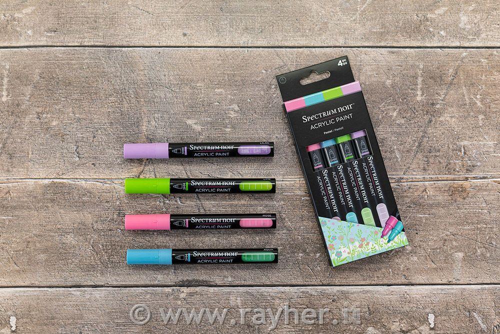 Spectrum Noir Acrylic Paint Marker (4PC)