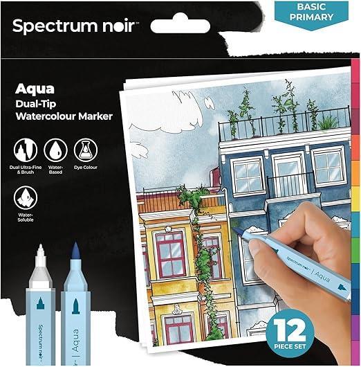 Penerello Spectrum Noir Aqua set 12; Basic Primary