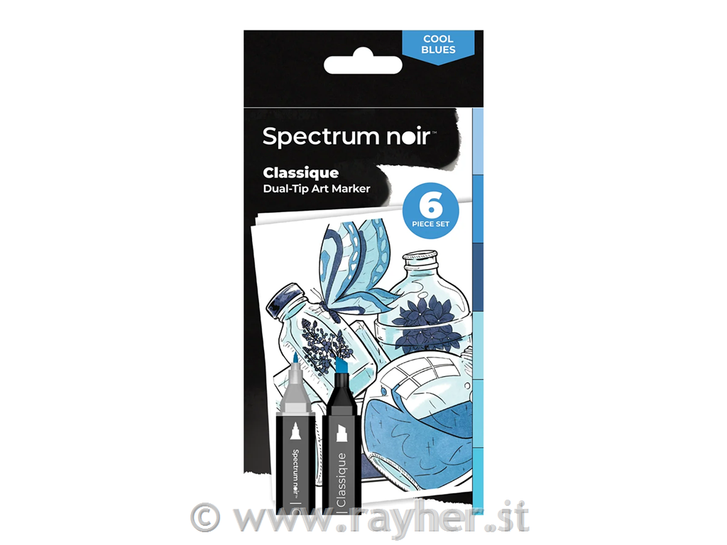 Spectrum Noir-Classique 6pc-Cool Blues