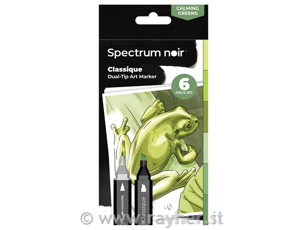 Spectrum Noir-Classique 6pc-Calming Greens