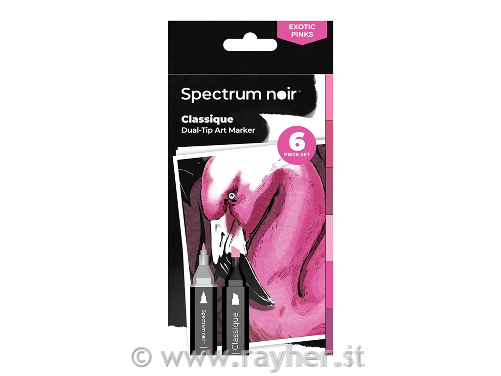 Spectrum Noir-Classique 6pc-Exotic Pinks