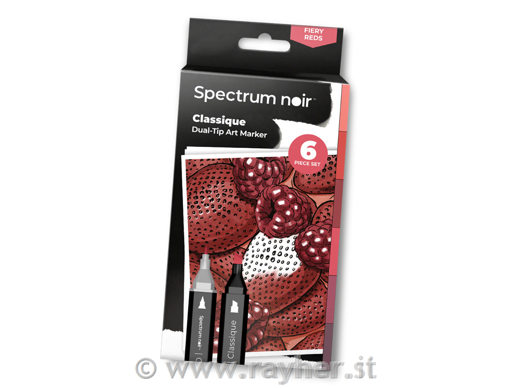 Spectrum Noir-Classique 6pc-Fiery Reds