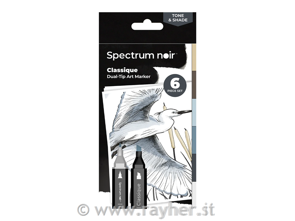 Spectrum Noir-Classique 6pc-Tone & Shade