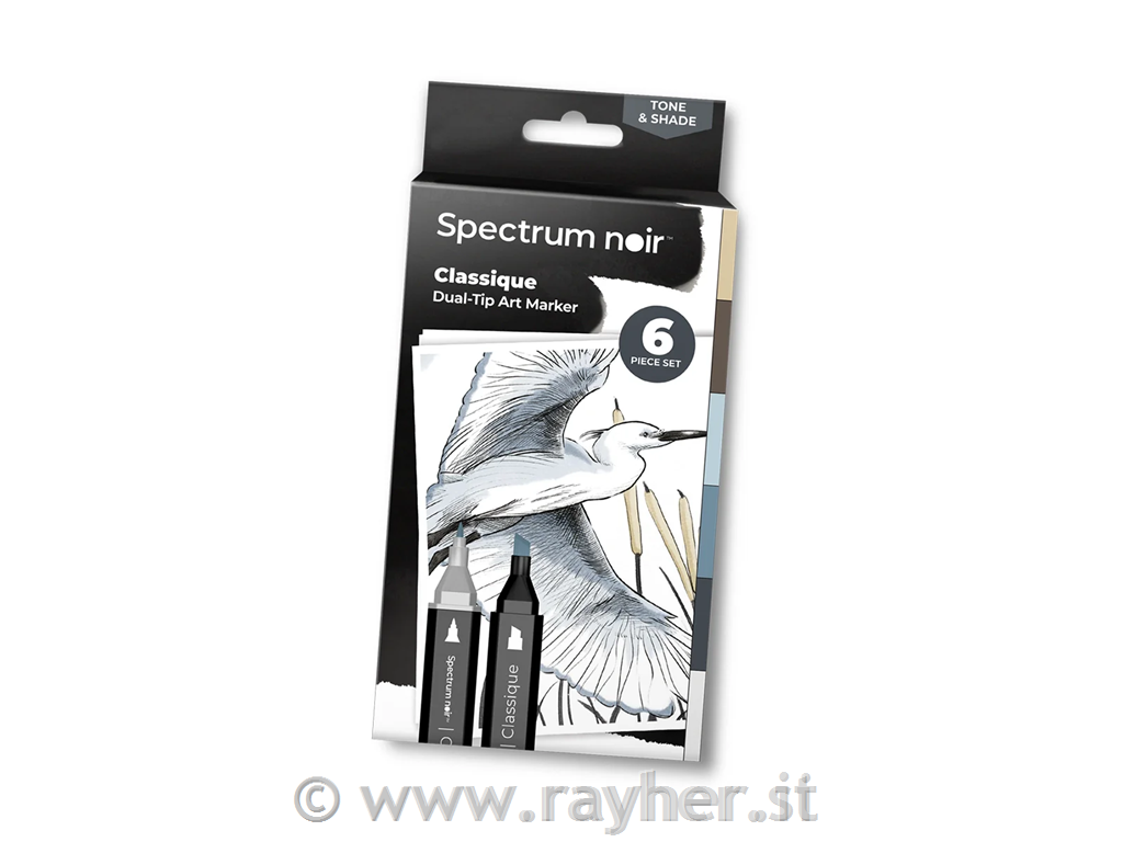 Spectrum Noir-Classique 6pc-Tone & Shade