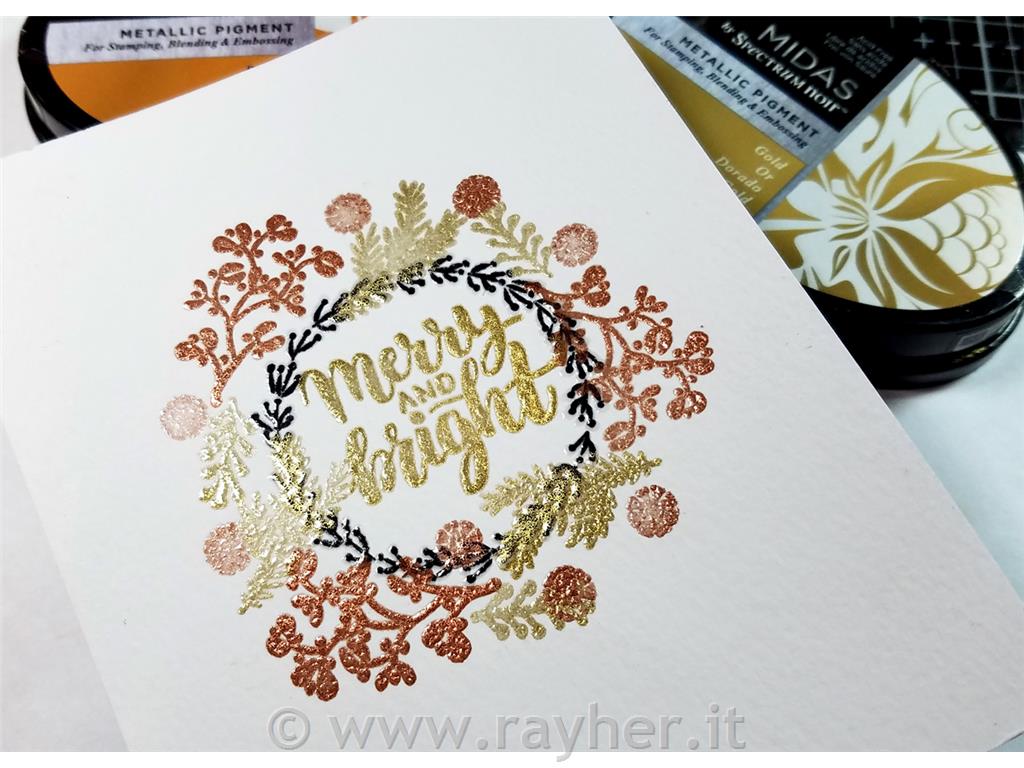 Spectrum Noir Inkpad - Midas MetallicArgento