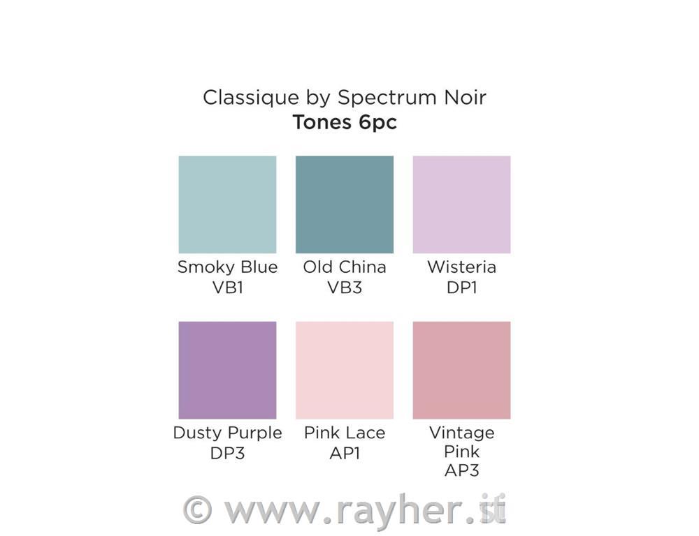 Spectrum Noir Classique (6PC) - Tones