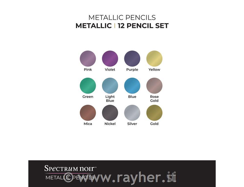 Spectrum Noir Metallic Pencils (12pk)