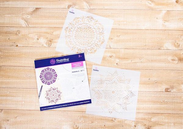 Gemini 3D Embossing Folder & Stencil - O