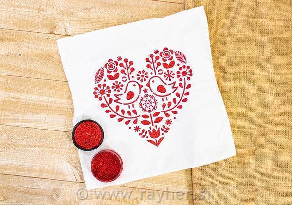 Gemini 3D Embossing Folder & Stencil - O