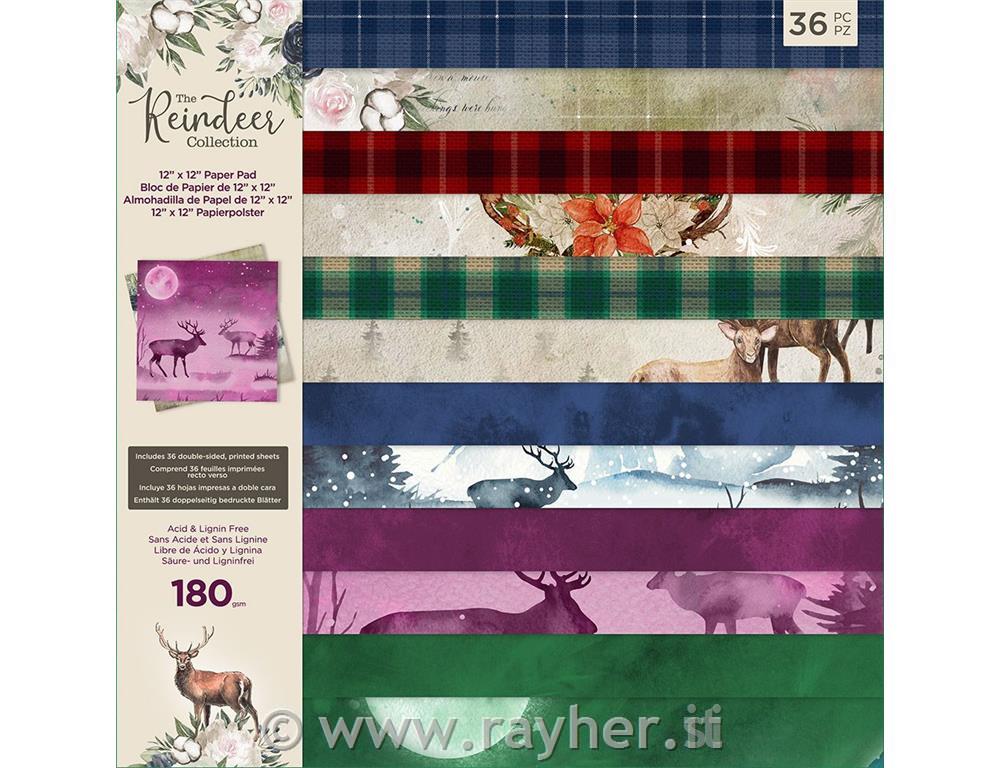 Set di carta 30x30 The Reindeer Collecti