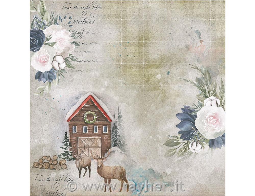 Set di carta 30x30 The Reindeer Collecti