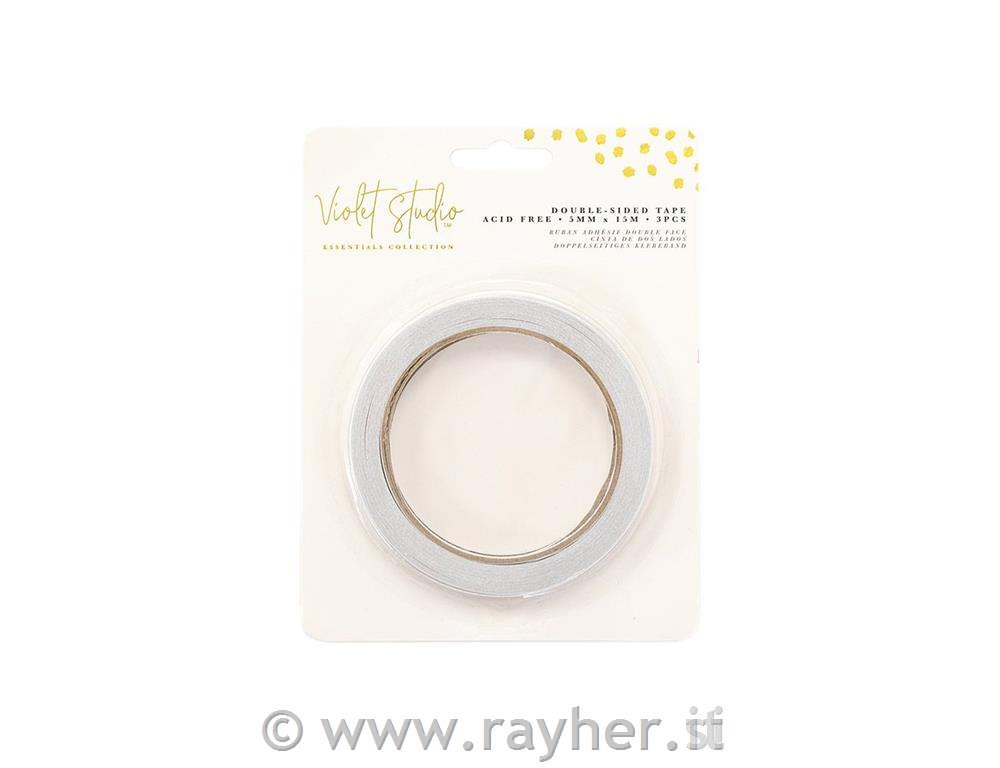 Obojestranki lepilni trak, Violet Studios, set 3