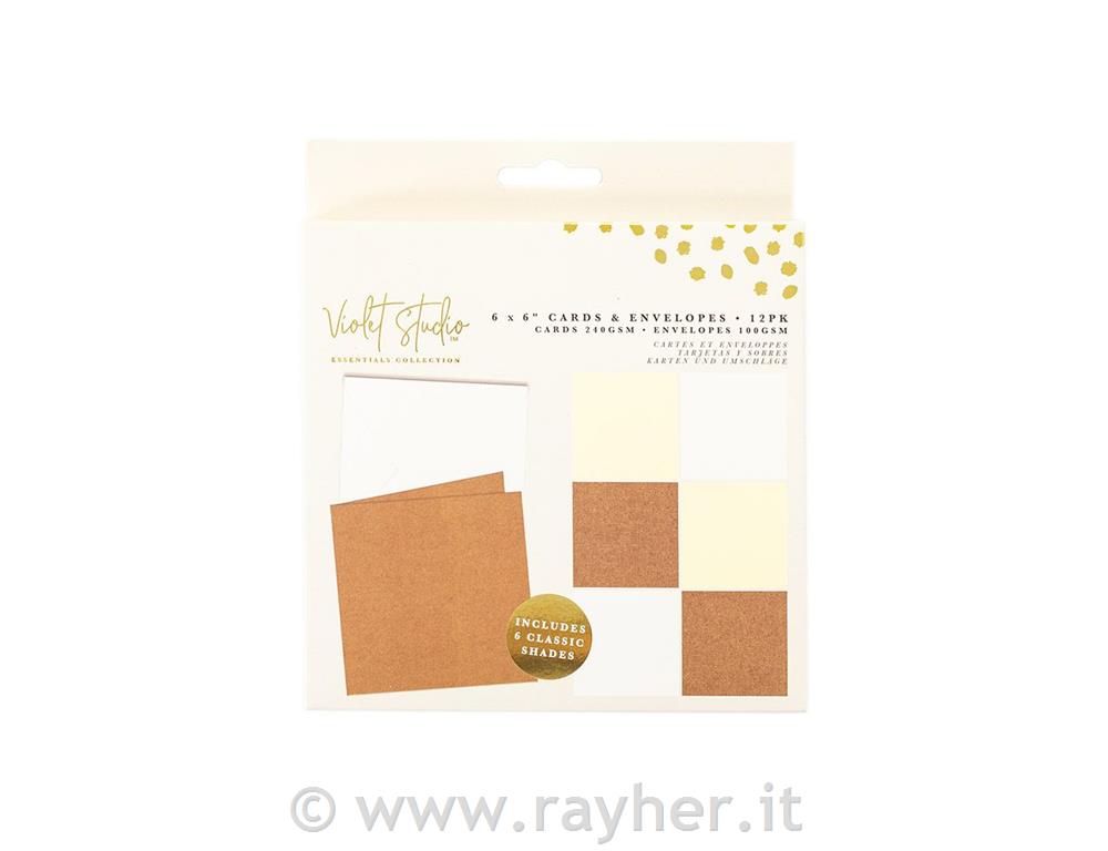 Card Blanks - 6x6" - Classic - 12pk