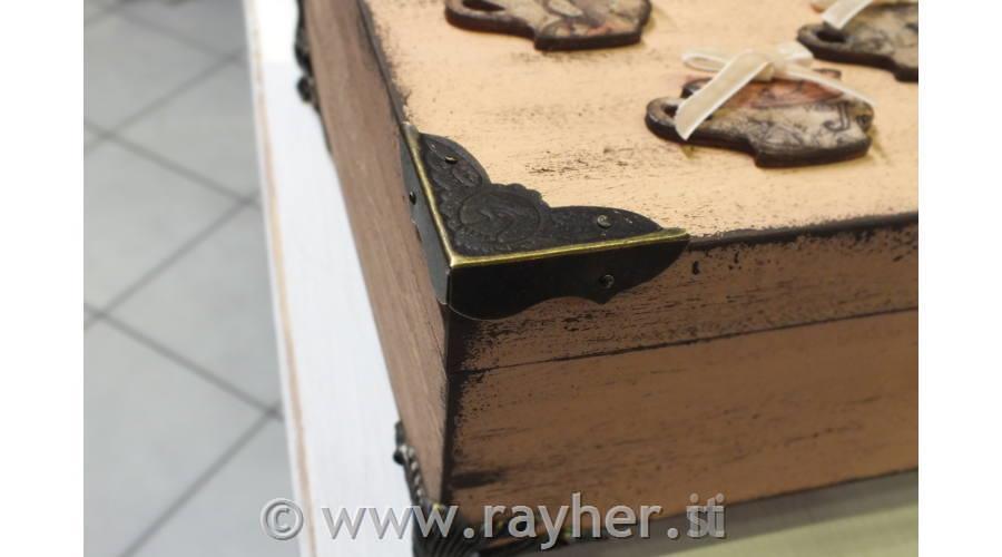 Kovinski vogalni kotniki (8 kom) + vijaki, 45*45*13mm